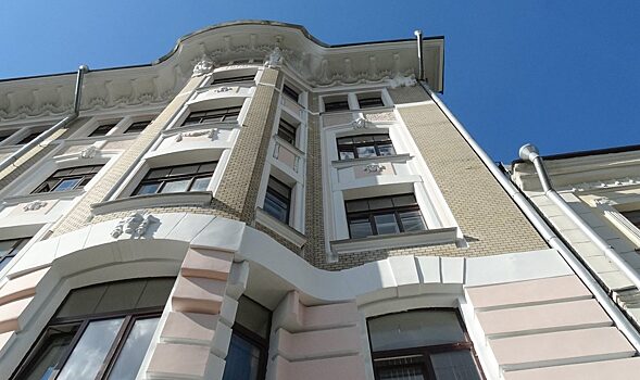 Реставрация фасада доходного дома княгини Бебутовой в Москве завершена
