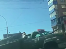 Заглохший в центре Киева танк "опозорил" Украину