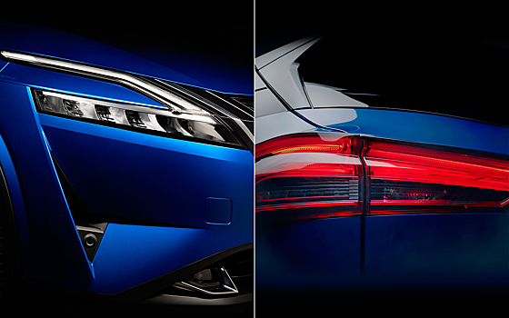 Nissan показала на тизере рестайлинговый Qashqai