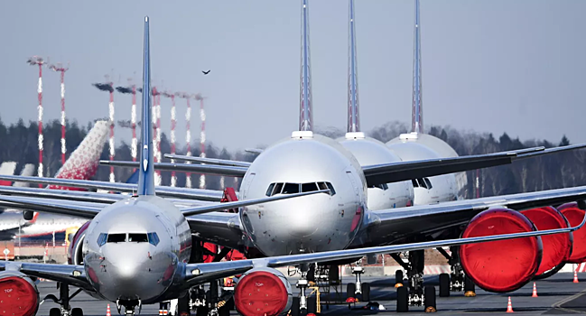 Санкции повлияли на выбросы парниковых газов самолетами