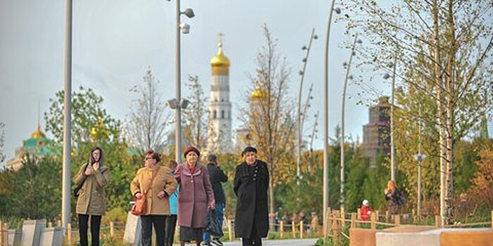 26 парков присоединились к проекту "Московское долголетие"