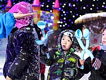 Зимние развлечения в разгар лета