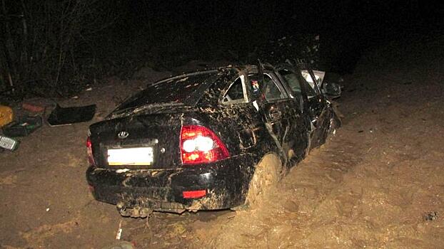 Двое мужчин погибли в ДТП на вологодской трассе