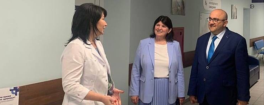 Красногорскую ГБ посетил министр здравоохранения Коми Ваграм Даллакян