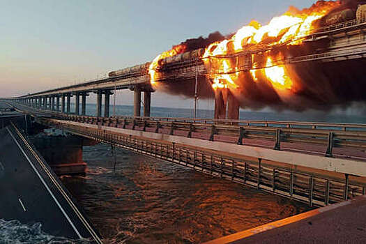 СБУ отказалась комментировать информацию СМИ о причастности к взрыву на Крымском мосту