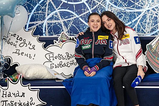 Евгения Медведева: «Не буду говорить про состояние Валиевой после Олимпиады. Но я честно старалась сделать все, чтобы ей было легче»