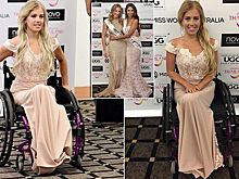 Девушка в инвалидном кресле приняла участие в конкурсе Miss World Australia