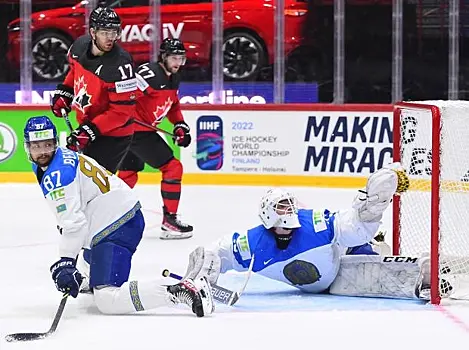 Канада победила Казахстан на ЧМ, дважды уступая по ходу матча