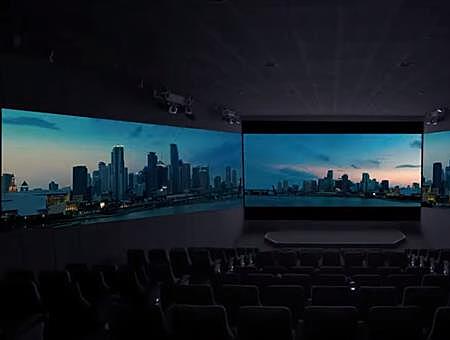 В Мягком кинотеатре "Гудок" состоялось открытие первого в России кинозала с технологией ScreenX