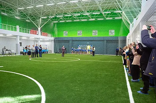 В Сызрани состоялось торжественное открытие уникального детского футбольного центра