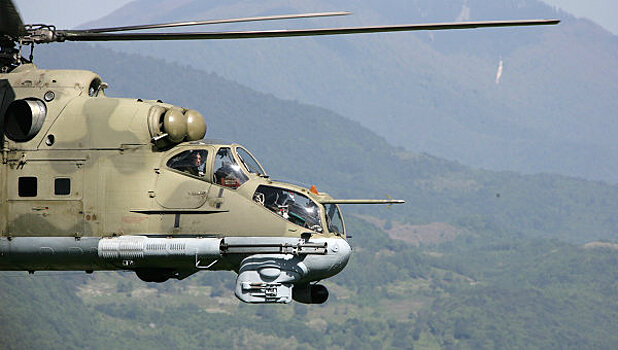 Россия перебрасывает в Таджикистан ударные вертолеты