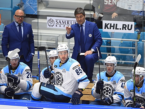 Хоккейная «Сибирь» на выезде уступила «Барысу» со счётом 1:3