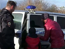 В Оренбургской области полицейские спасли потерявшегося мальчика