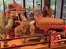 Jeep Wrangler превратился в рождественский пряник