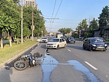 Подросток пострадал в ДТП с мотоциклом в Нижнем Новгороде
