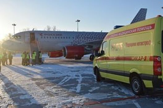 В воронежском аэропорту вынужденно сел самолет авиакомпании «Россия»