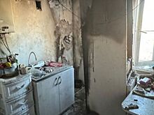 В Новочеркасске загорелась квартира