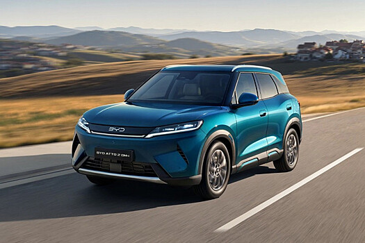 Кроссовер BYD Atto 2 для Европы получил новую начинку