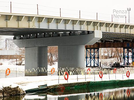 Реконструкция Бакунинского моста в Пензе выполнена примерно на 80% — Игорь Умнов