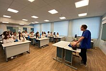 В школе Ростова-на-Дону открыли медицинский класс