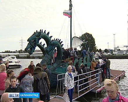 Морской фестиваль "Водная ассамблея" проходит в Калининграде