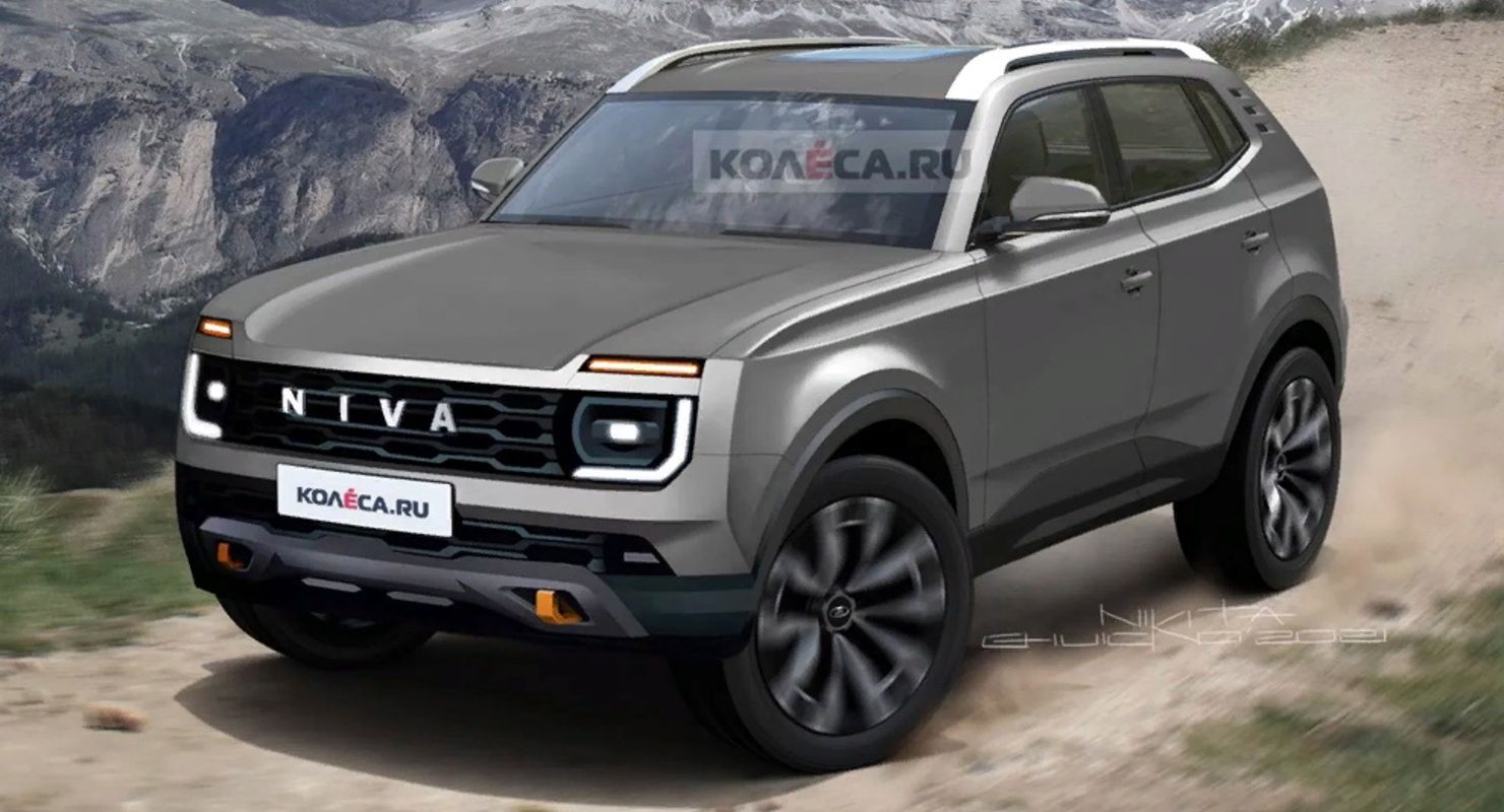 Опубликовали новые изображения будущей Lada Niva 2024 — Рамблер/авто
