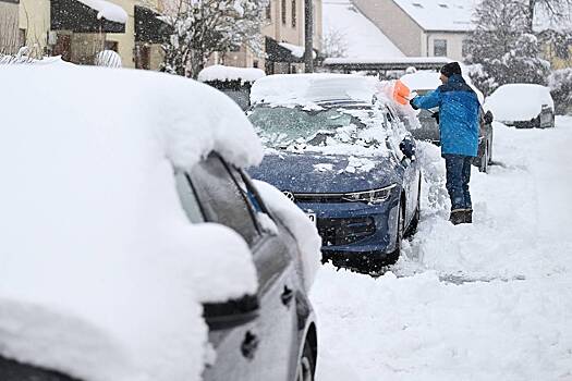 В Германии случился коллапс из-за снега