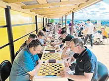 В Похвистневском районе прошел командный чемпионат по русским шашкам