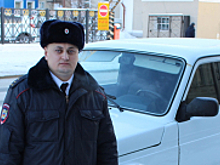 В Тюменской области участковый уполномоченный полиции спас мужчину, получившего травму головы