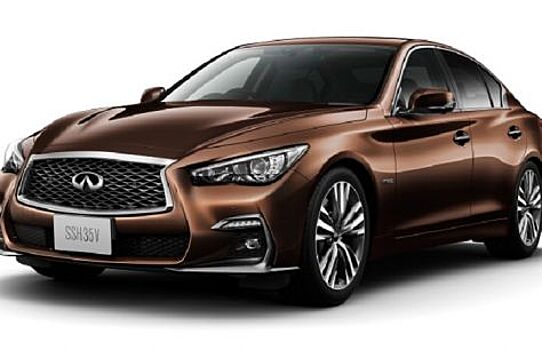 Nissan рассекретил обновленный седан Skyline