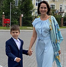 Ольга Кабо показала директора школы, в которой учится ее сын