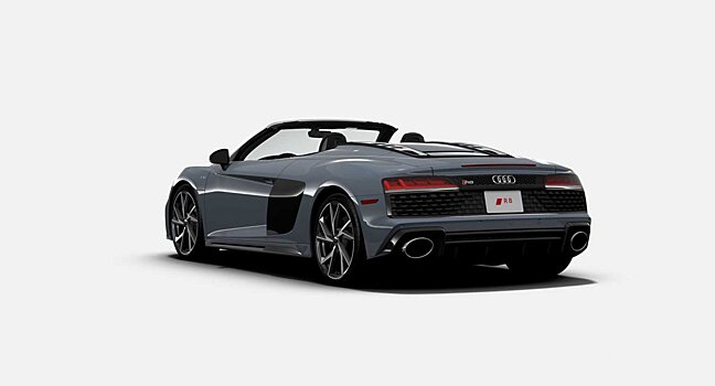 Audi R8 V10 Spyder отправили на гонку на максимальной скорости по автобану