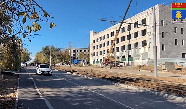 В Дзержинском районе Волгограда открыли дорогу-дублер проспекта Жукова