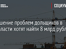 На решение проблем дольщиков в Ленобласти хотят найти 8 млрд рублей