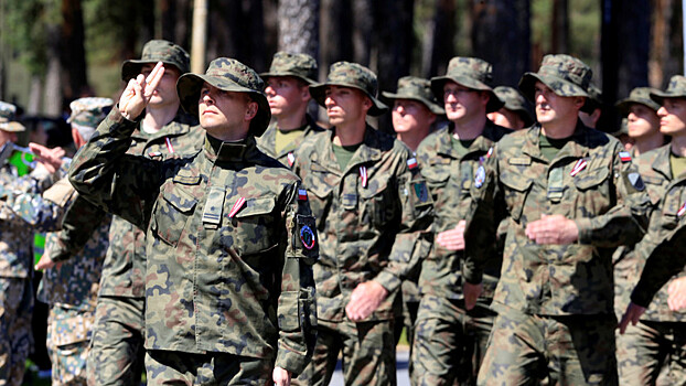 В Польше начались учения с участием солдат США