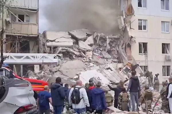 В Белгороде произошло повторное обрушение дома
