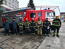 Курские огнеборцы спасли десять человек при пожаре в Железногорске