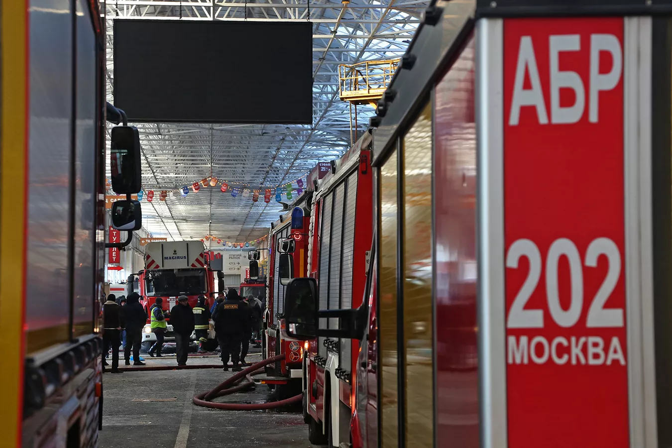 В вестибюле станции метро «Каширская» в Москве вспыхнул пожар