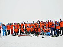 Самую большую команду на Всероссийской гонке «Лыжня России-2021»