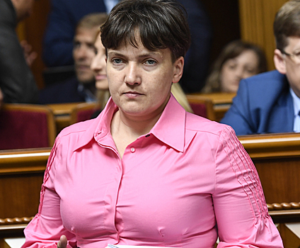 Савченко обнажилась на заседании Рады