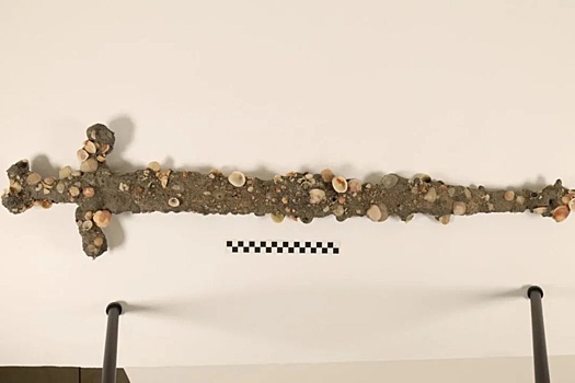 На пляже в Израиле нашли меч крестоносца