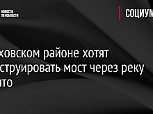 В Волховском районе хотят реконструировать мост через реку Кумбито