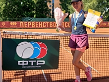 Юная волгоградка взяла 2 медали на первенстве страны по теннису