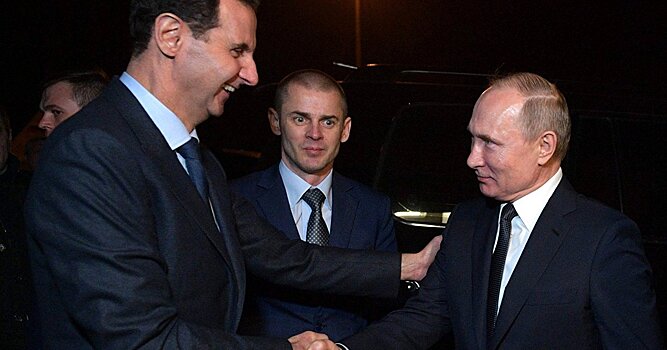 В визите Путина в Сирию нашли глубокий смысл