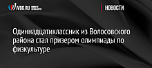 Одиннадцатиклассник из Волосовского района стал призером олимпиады по физкультуре