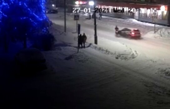 В центре Кеми пешехода сбили прямо на «зебре»