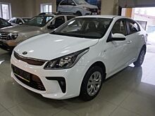 KIA Rio второй месяц подряд лидирует на рынке Санкт-Петербурга