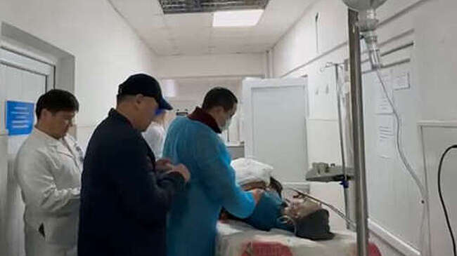 В Киргизии при пожаре в доме престарелых пострадали 14 человек