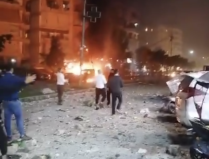Взрыв произошёл в южном пригороде Бейрута