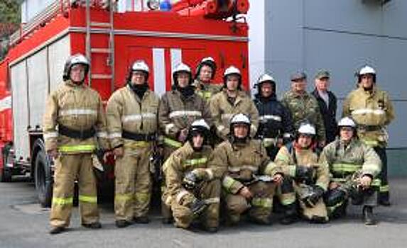 Пожарные АО «Восточный Порт» отмечают свой профессиональный праздник